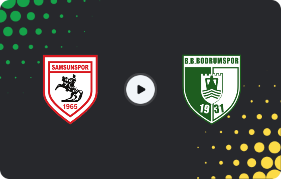 Where to watch Samsunspor — Bodrumspor, Cup, 04.02.2026