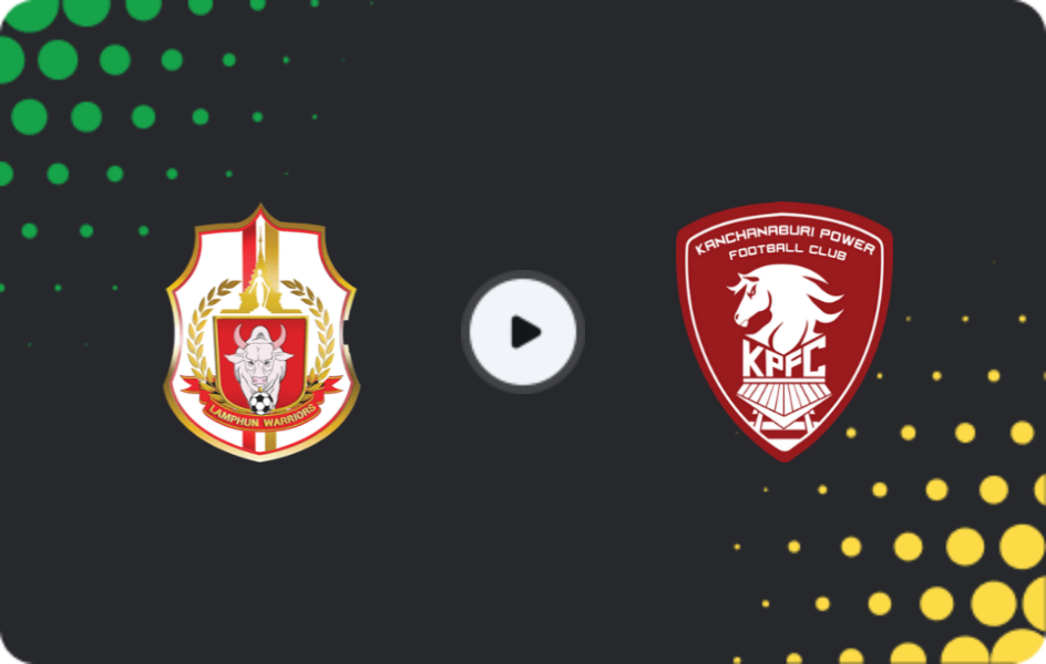 Where to watch Lamphun Warrior — Kanchanaburi, League 1, 08.02.2026