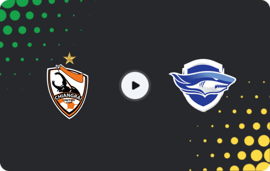 Where to watch Chiangrai United — Chonburi FC, League 1, 21.02.2026