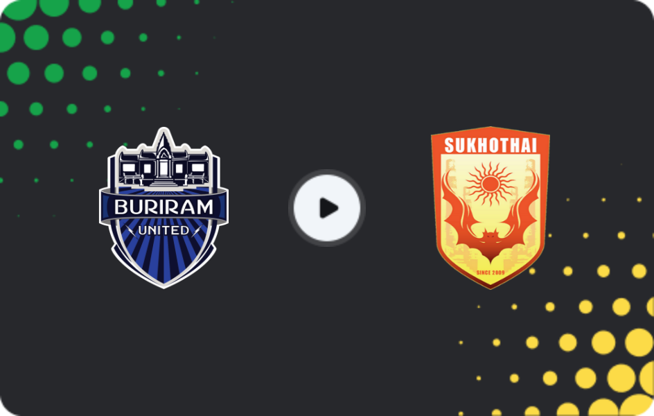 Where to watch Buriram United — Sukhothai FC, League 1, 21.02.2026