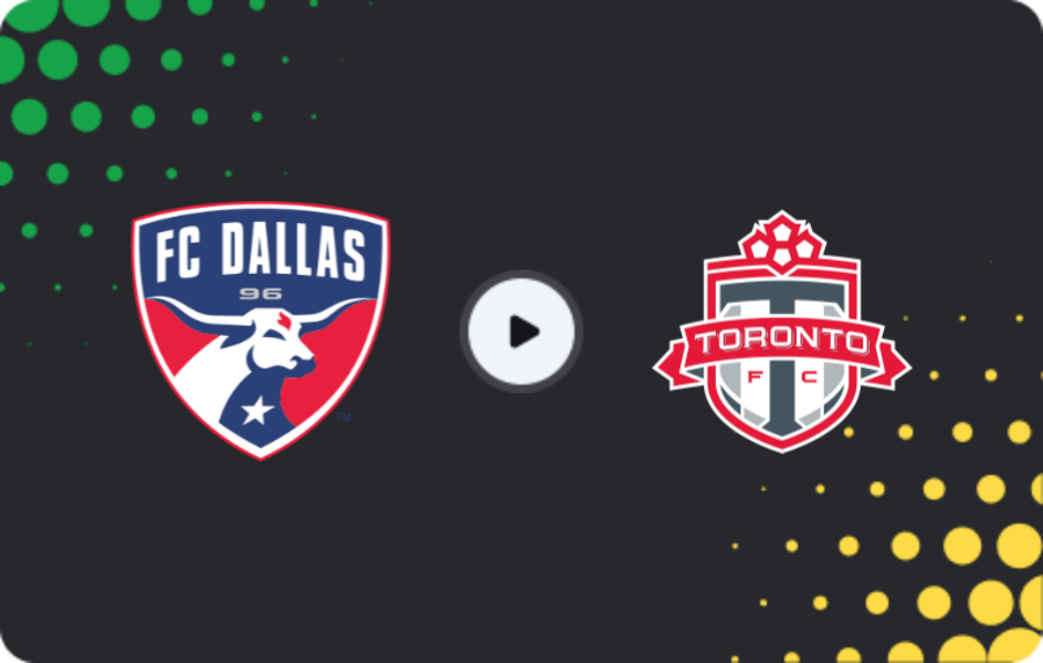 Where to watch FC Dallas — Toronto FC, MLS, 22.02.2026