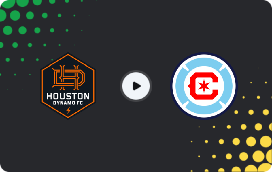 Where to watch Houston Dynamo — Chicago Fire, MLS, 22.02.2026
