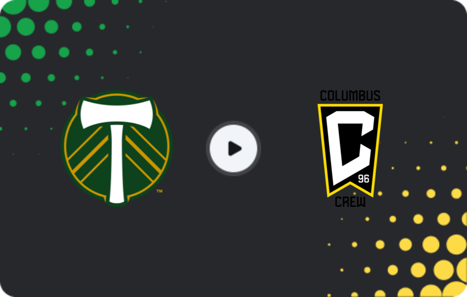 Where to watch Portland Timbers — Columbus Crew, MLS, 22.02.2026