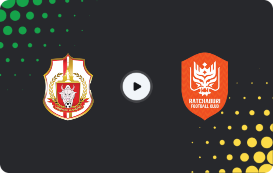 Where to watch Lamphun Warrior — Ratchaburi, League 1, 22.02.2026