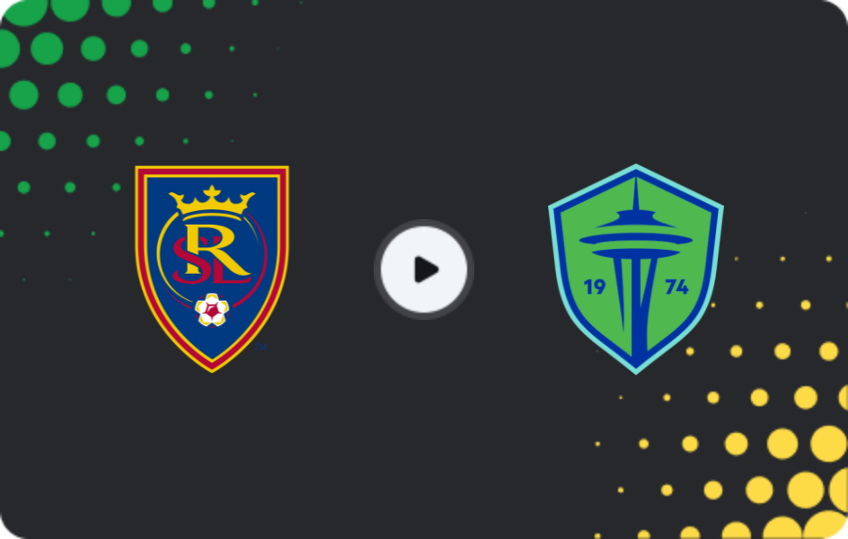 Where to watch Real Salt Lake — Seattle Sounders, MLS, 01.03.2026
