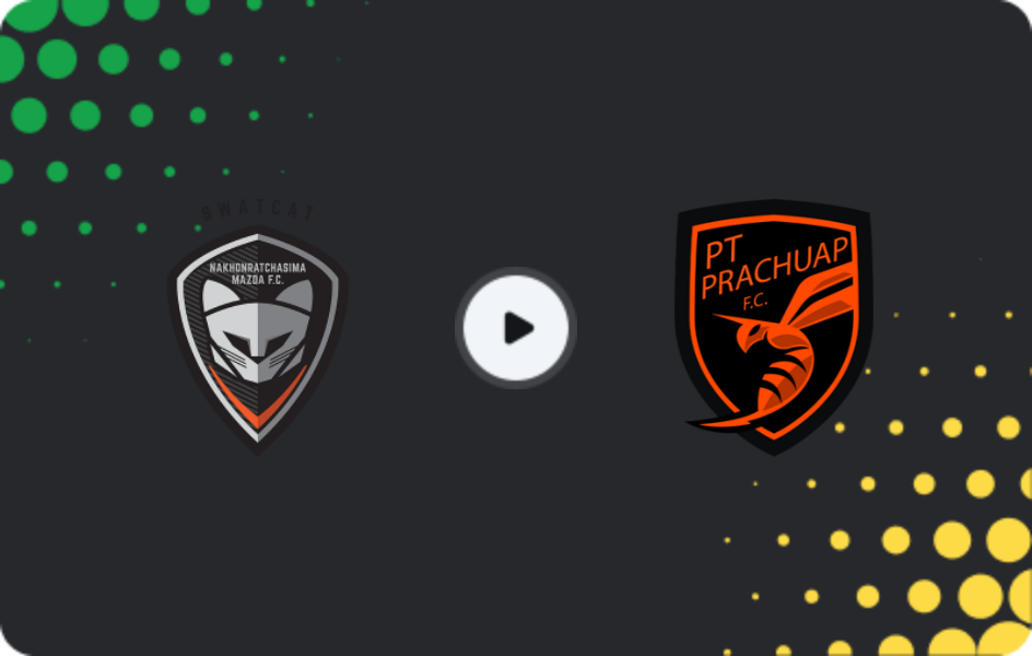 Where to watch Nakhon Ratchasima — Prachuap, League 1, 01.03.2026