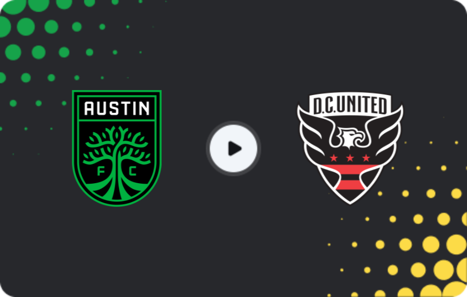 Where to watch Austin — DC United, MLS, 01.03.2026