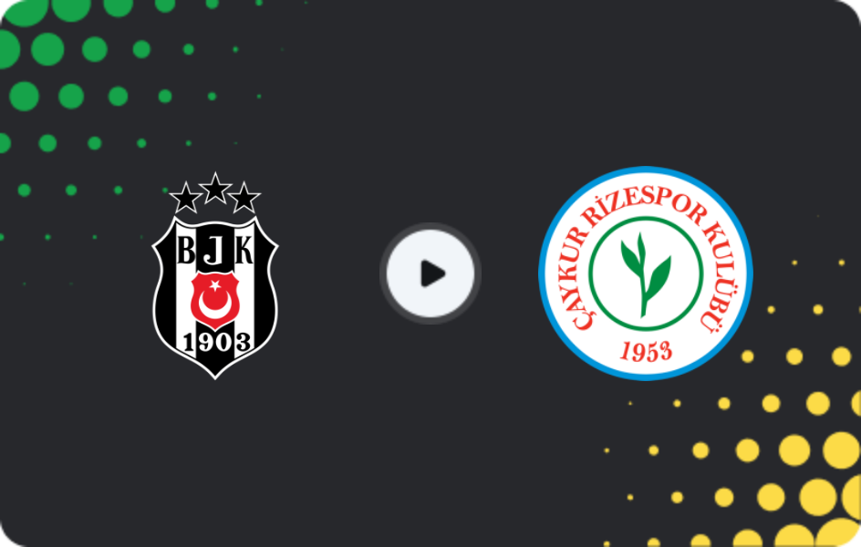 Where to watch Besiktas — Rizespor, Cup, 04.03.2026