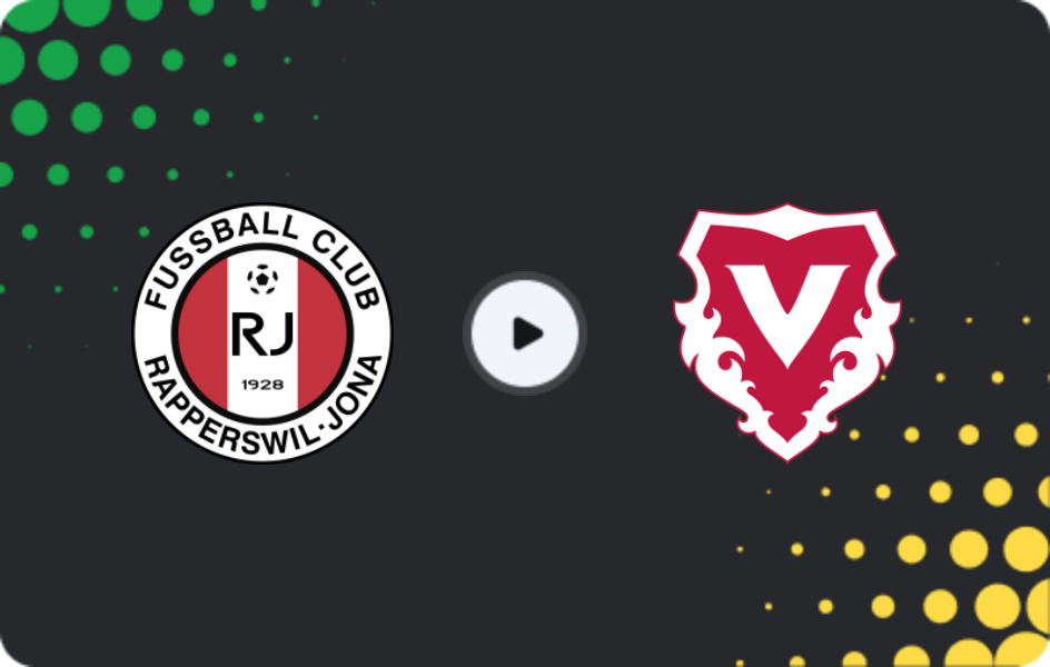 Where to watch Rapperswil — Vaduz, Challenge League, 06.03.2026