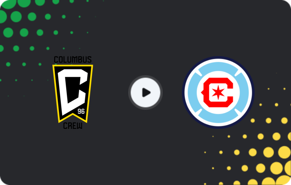 Where to watch Columbus Crew — Chicago Fire, MLS, 08.03.2026