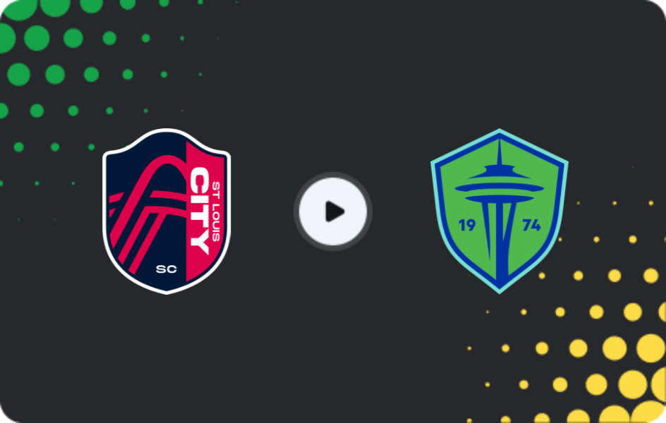 Where to watch St. Louis City — Seattle Sounders, MLS, 08.03.2026