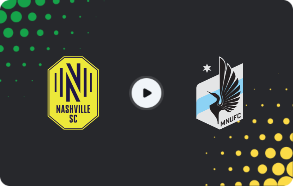 Where to watch Nashville SC — Minnesota United, MLS, 08.03.2026
