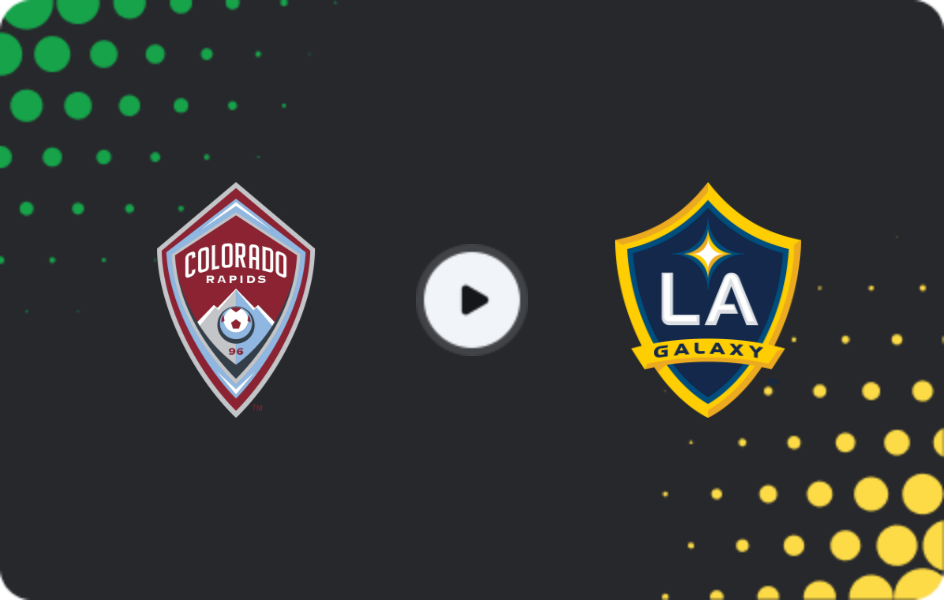 Where to watch Colorado Rapids — Los Angeles Galaxy, MLS, 08.03.2026