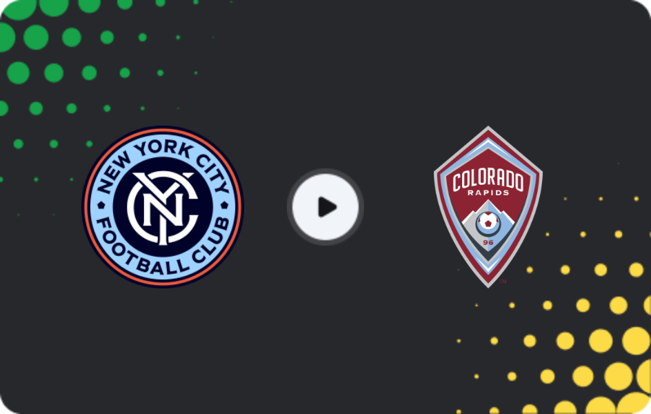 Where to watch New York City — Colorado Rapids, MLS, 15.03.2026