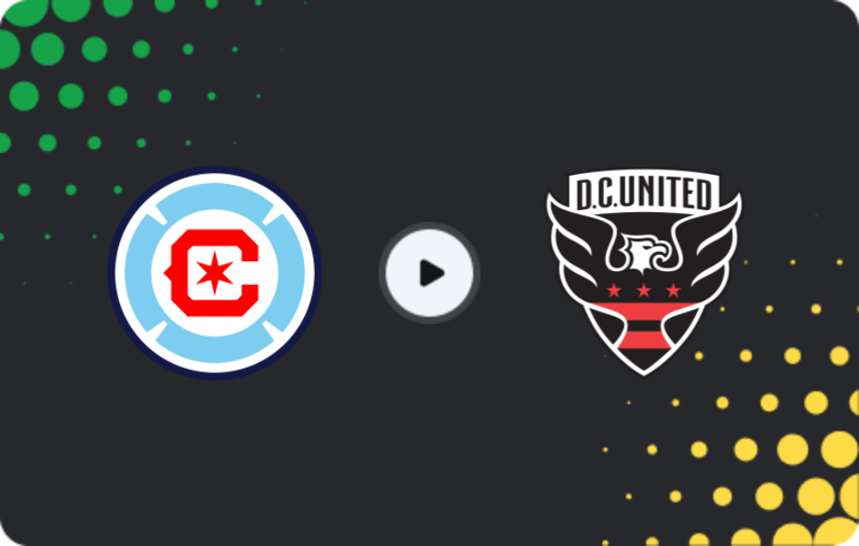 Where to watch Chicago Fire — DC United, MLS, 15.03.2026