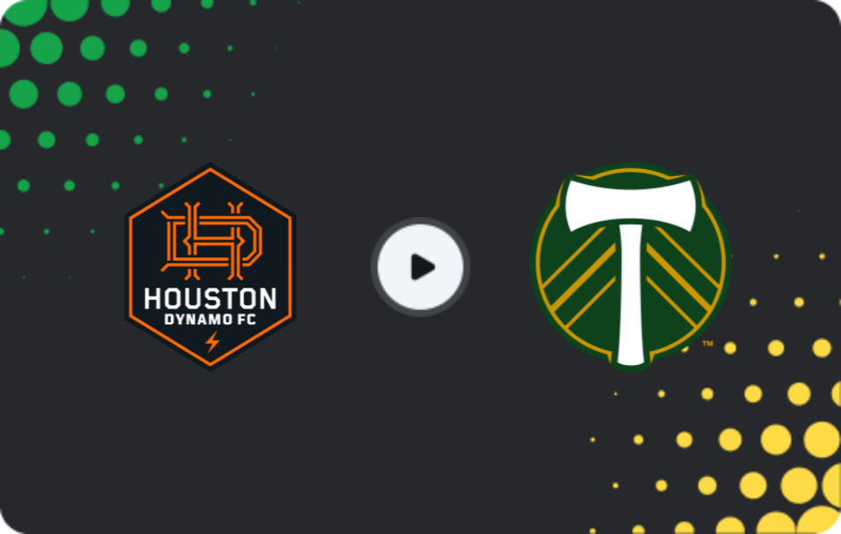 Where to watch Houston Dynamo — Portland Timbers, MLS, 15.03.2026