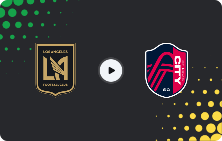 Where to watch Los Angeles FC — St. Louis City, MLS, 15.03.2026