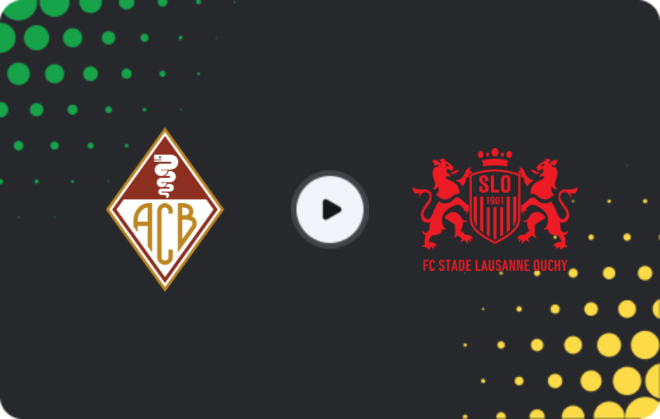 Where to watch Bellinzona — Stade Lausanne-Ouchy, Challenge League, 20.03.2026