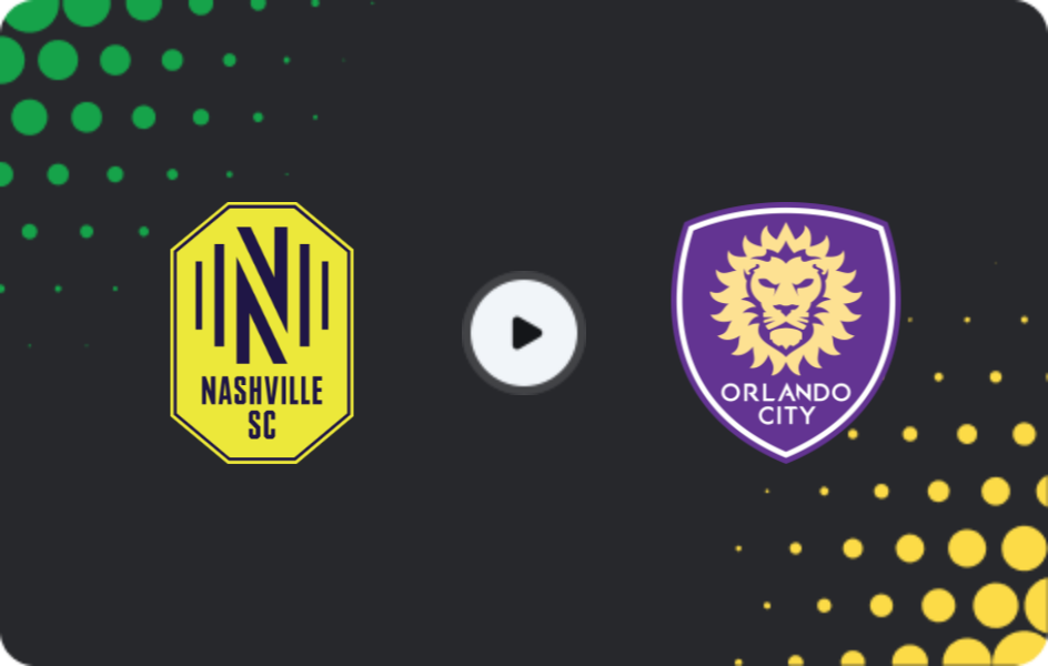 Where to watch Nashville SC — Orlando City, MLS, 21.03.2026