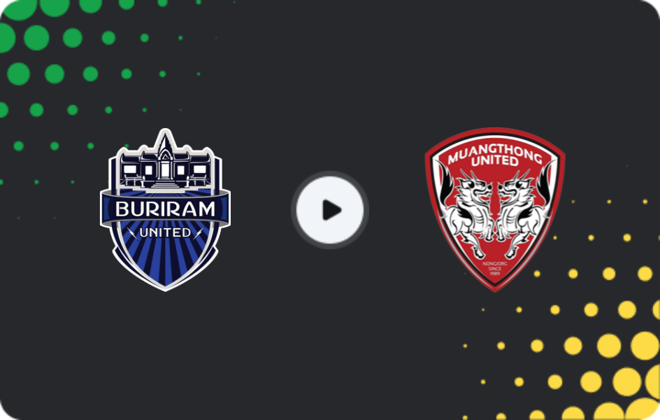 Where to watch Buriram United — Muangthong United, League 1, 22.03.2026