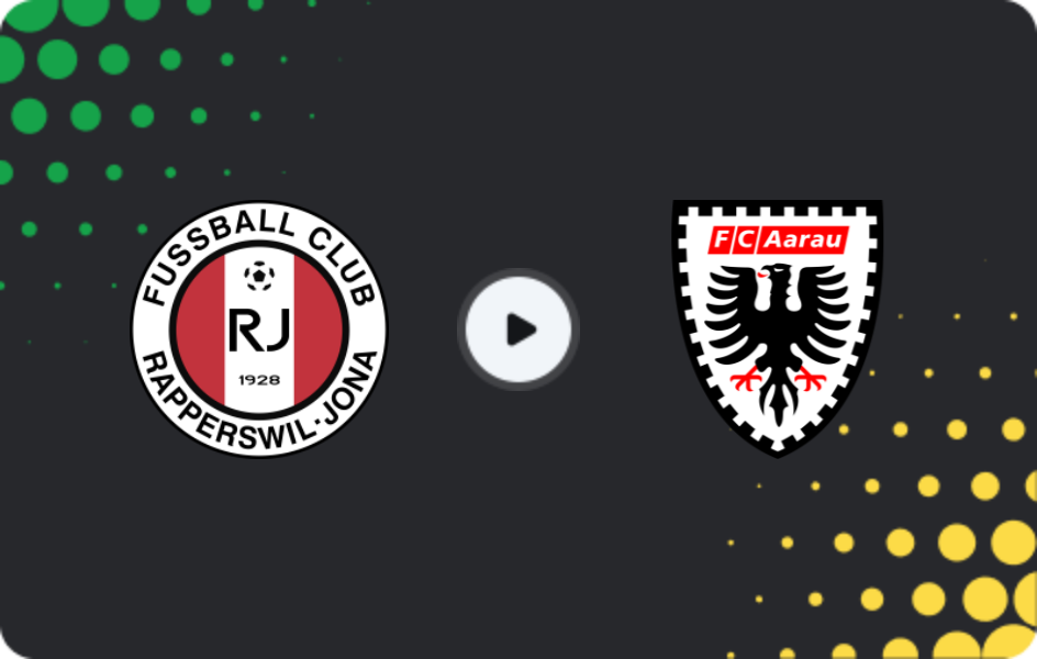 Where to watch Rapperswil — Aarau, Challenge League, 03.04.2026