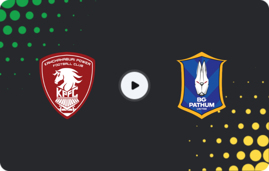 Where to watch Kanchanaburi — BG Pathum United, League 1, 04.04.2026