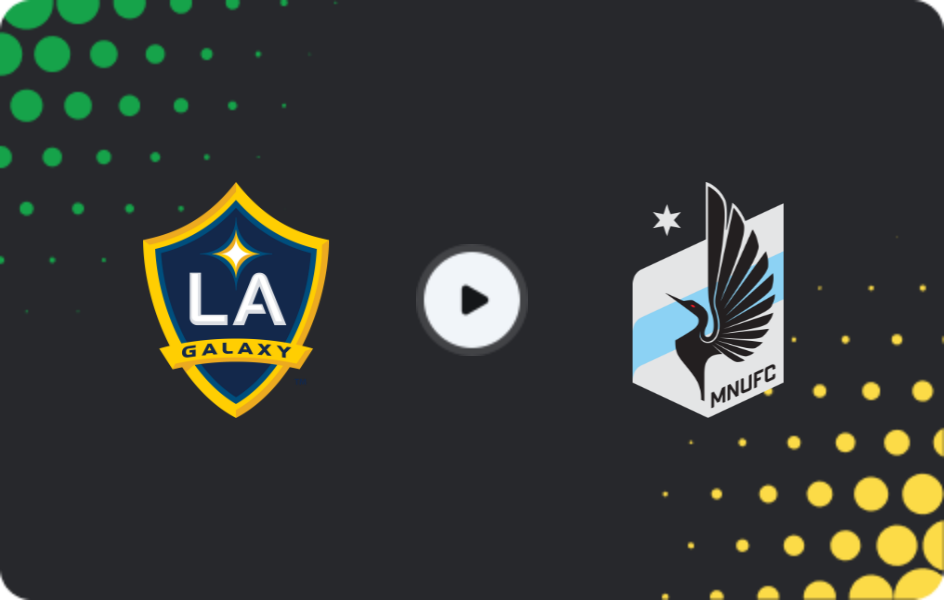 Where to watch Los Angeles Galaxy — Minnesota United, MLS, 05.04.2026