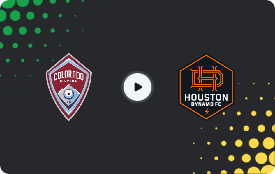 Where to watch Colorado Rapids — Houston Dynamo, MLS, 12.04.2026