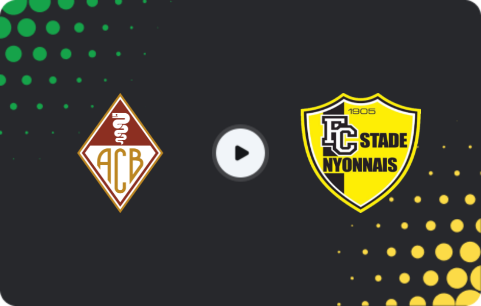 Where to watch Bellinzona — Stade Nyonnais, Challenge League, 17.04.2026