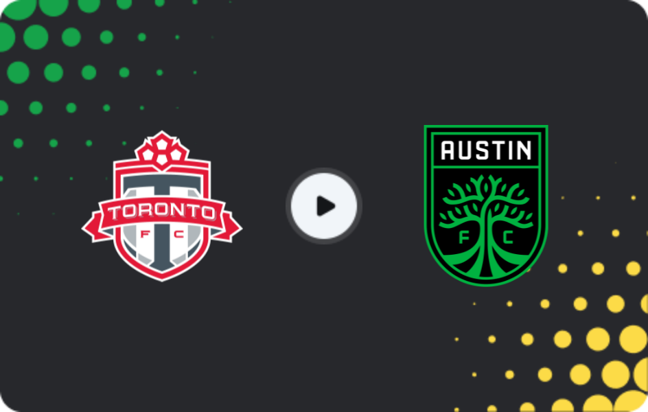 Where to watch Toronto FC — Austin, MLS, 18.04.2026