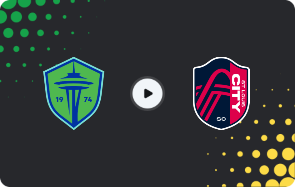 Where to watch Seattle Sounders — St. Louis City, MLS, 19.04.2026