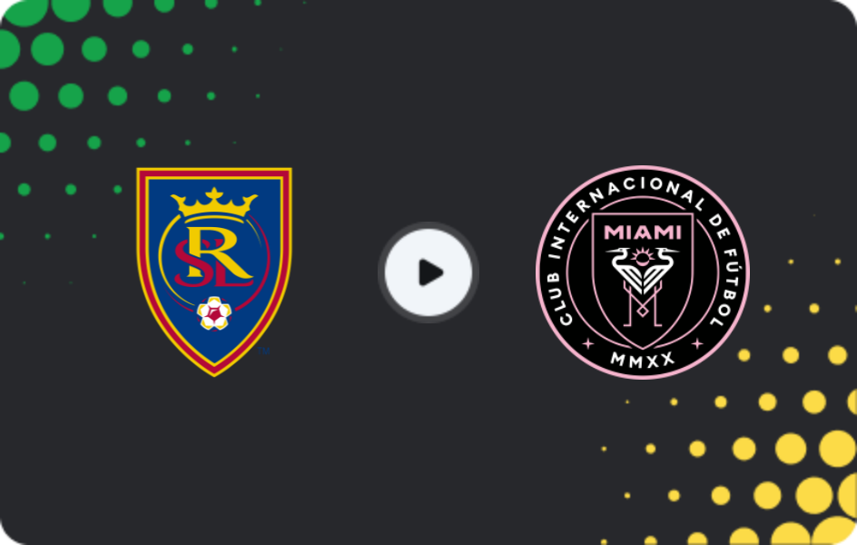 Where to watch Real Salt Lake — Inter Miami, MLS, 23.04.2026