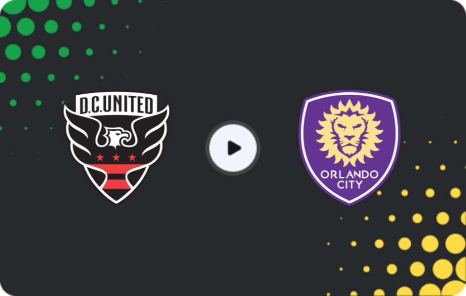 Where to watch DC United — Orlando City, MLS, 26.04.2026
