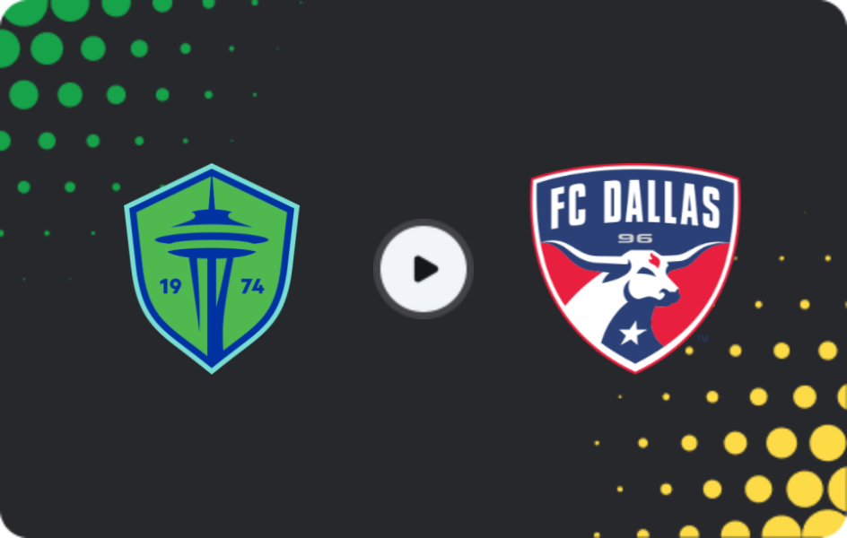 Where to watch Seattle Sounders — FC Dallas, MLS, 26.04.2026