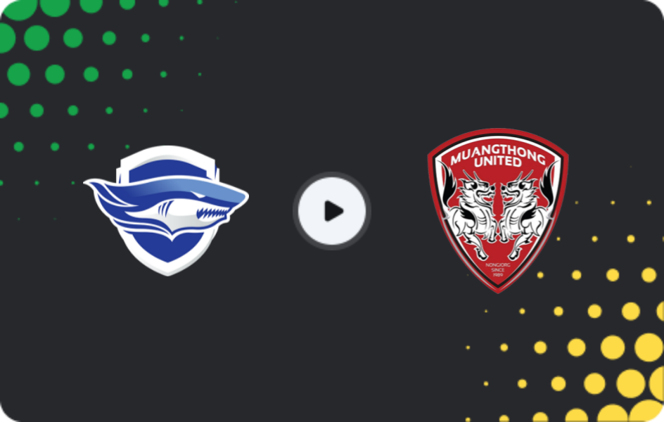 Where to watch Chonburi FC — Muangthong United, League 1, 26.04.2026