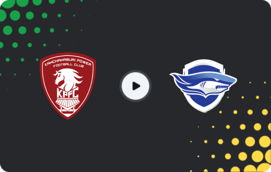 Where to watch Kanchanaburi — Chonburi FC, League 1, 02.05.2026