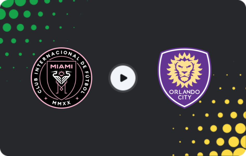 Where to watch Inter Miami — Orlando City, MLS, 03.05.2026