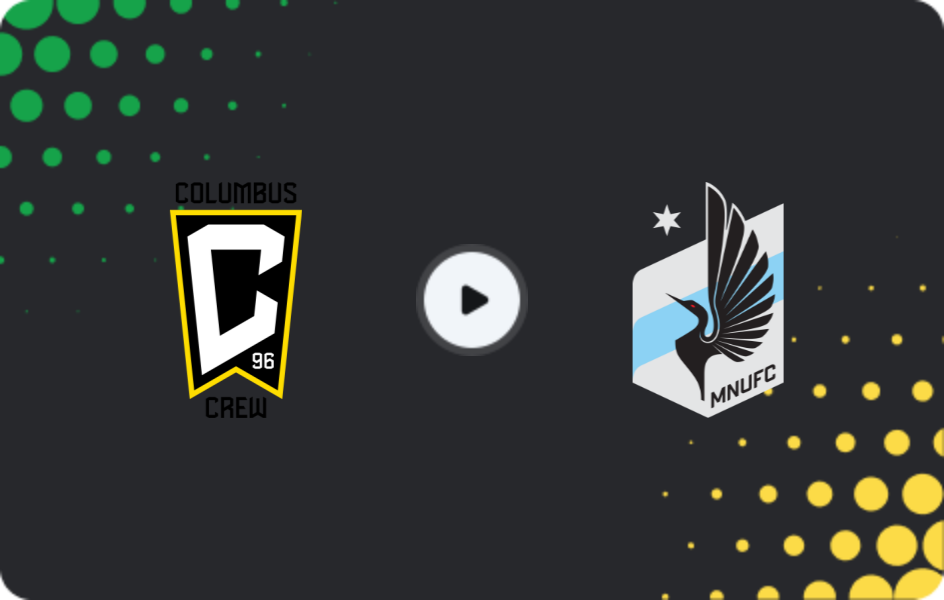 Where to watch Columbus Crew — Minnesota United, MLS, 03.05.2026