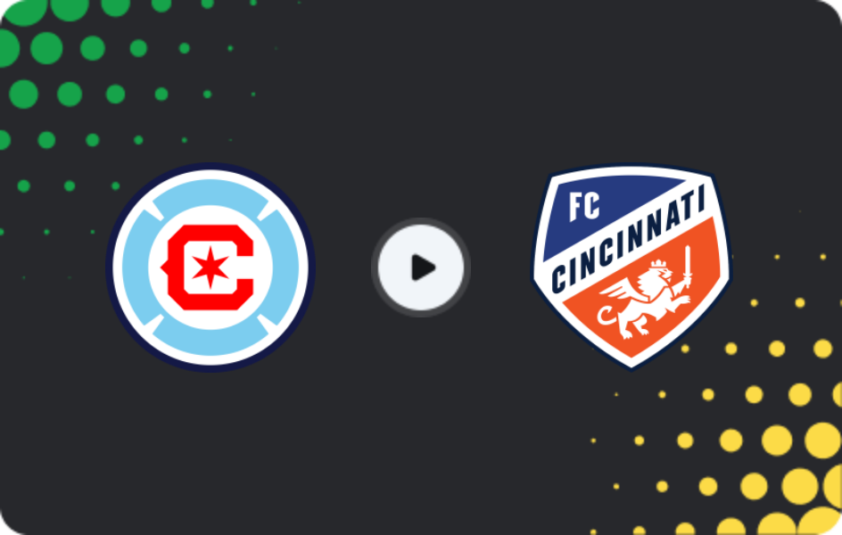Where to watch Chicago Fire — FC Cincinnati, MLS, 03.05.2026