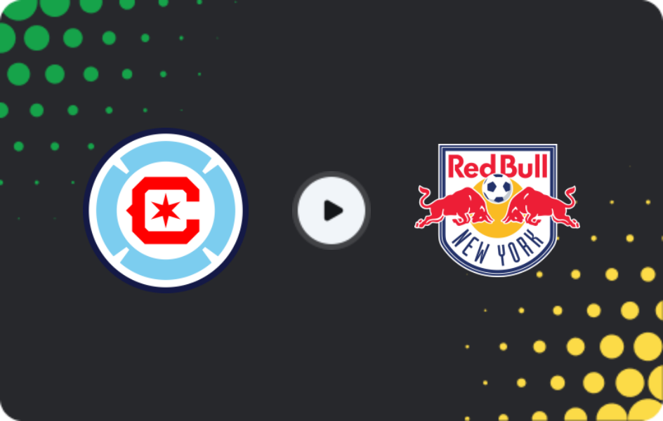 Where to watch Chicago Fire — New York Red Bulls, MLS, 09.05.2026