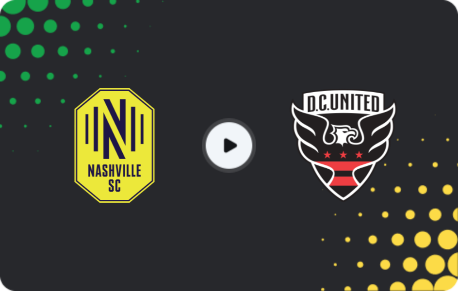 Where to watch Nashville SC — DC United, MLS, 10.05.2026
