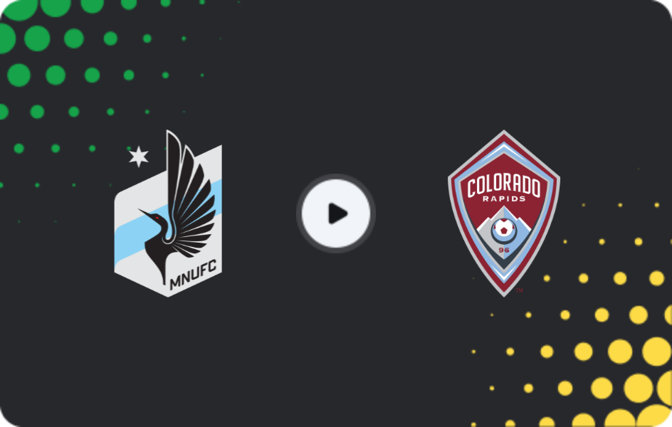 Where to watch Minnesota United — Colorado Rapids, MLS, 14.05.2026