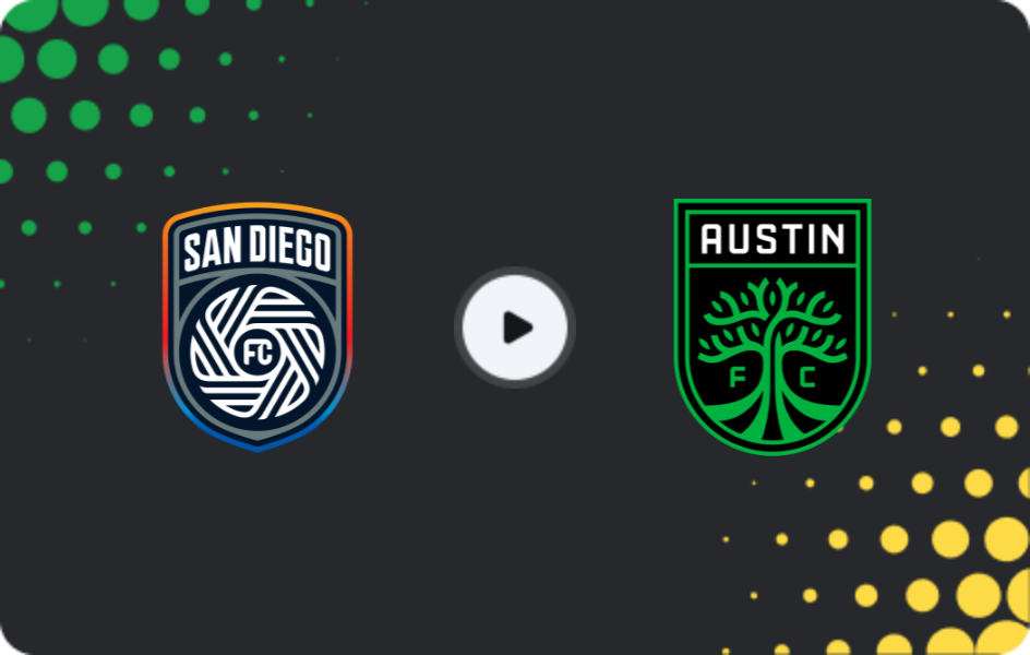 Where to watch San Diego — Austin, MLS, 14.05.2026