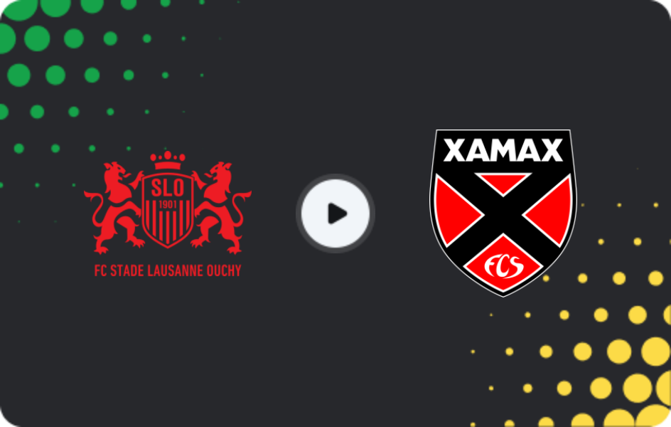 Where to watch Stade Lausanne-Ouchy — Neuchatel Xamax, Challenge League, 15.05.2026