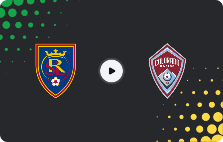 Where to watch Real Salt Lake — Colorado Rapids, MLS, 17.05.2026