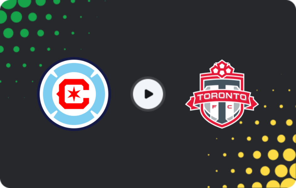 Where to watch Chicago Fire — Toronto FC, MLS, 24.05.2026