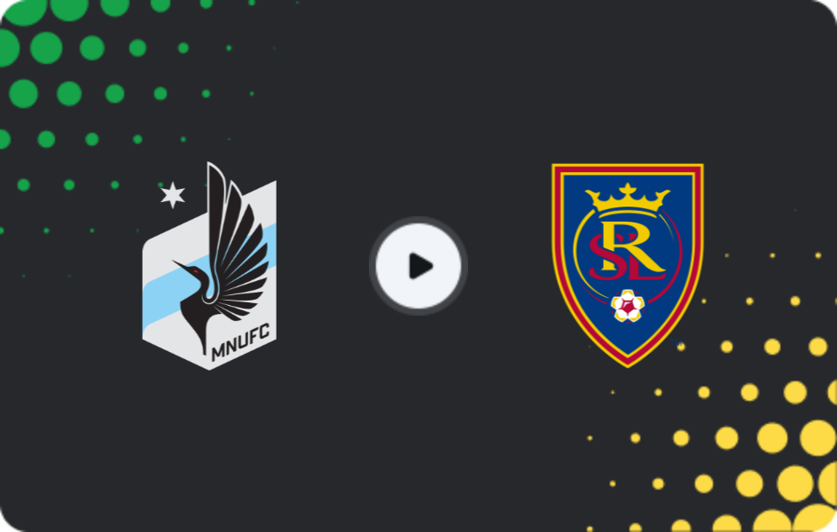 Where to watch Minnesota United — Real Salt Lake, MLS, 24.05.2026