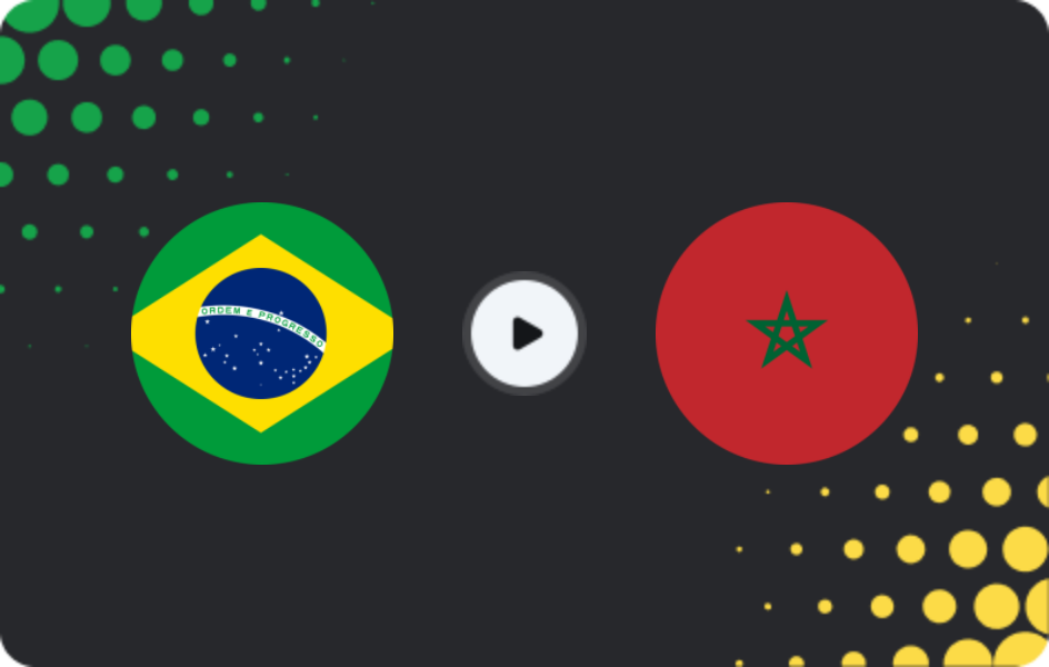 Where to watch Brazil — Morocco, World Cup, 14.06.2026