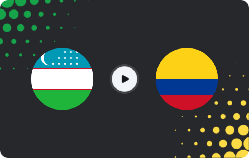 Where to watch Uzbekistan — Colombia, World Cup, 18.06.2026