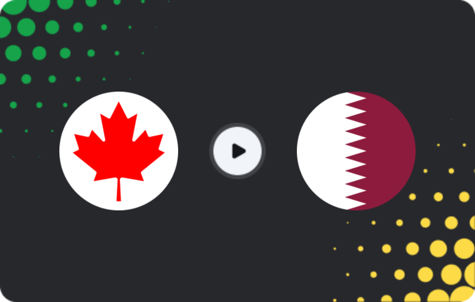 Where to watch Canada — Qatar, World Cup, 19.06.2026